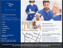 Tablet Screenshot of dr-myska.de